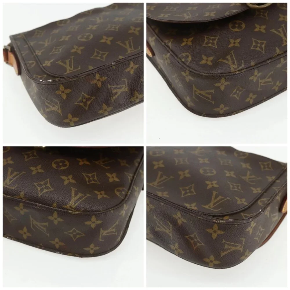 LOUIS VUITTON Monogram Saint Cloud GM Shoulder Bag M51242 LV Auth BA8110